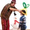 260 Pieces N Balloons Kit for Balloon Animals with 2 Pumps, Professional Long Balloons to Make Animal for Birthday Party Clowns Wedding Decorations 100 Pcs